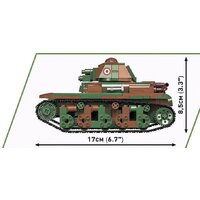 Конструктор Cobi World War II 2553 Renault R35 - Превью изображения №3 — Интернет-магазин ПроЗаказ