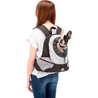 Рюкзак-переноска Ferplast Kangoo L (серый) - Превью изображения №2 — Интернет-магазин ПроЗаказ