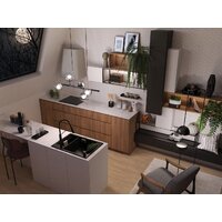 Кухонная мойка Deante Magnetic ZRM T503 (антрацитовый металлик) - Превью изображения №4 — Интернет-магазин ПроЗаказ