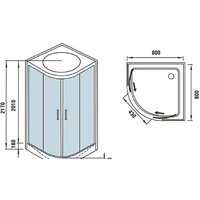 Душевая кабина WeltWasser WW500 Werra 802 - Превью изображения №16 — Интернет-магазин ПроЗаказ