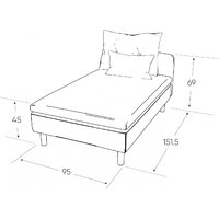 Элемент модульного дивана Mio Tesoro Линту Lintu Szez (Prince Camel) - Превью изображения №5 — Интернет-магазин ПроЗаказ
