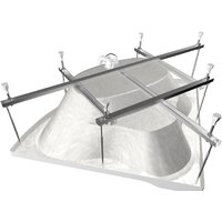 Ванна Triton Троя 150x150 (с каркасом) - Превью изображения №3 — Интернет-магазин ПроЗаказ