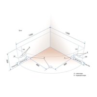 Ванна Triton Троя 150x150 (с каркасом) - Превью изображения №7 — Интернет-магазин ПроЗаказ