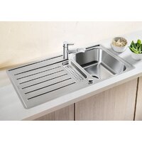 Кухонная мойка Blanco Lantos 5 S-IF 517281 (нержавеющая сталь) - Превью изображения №2 — Интернет-магазин ПроЗаказ