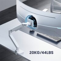 Кронштейн для монитора ErgoSmart Heavy-Duty Lux (полированный алюминий) - Превью изображения №8 — Интернет-магазин ПроЗаказ