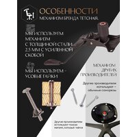 Офисное кресло TetChair Pragmatic Plt ткань (черный) - Превью изображения №5 — Интернет-магазин ПроЗаказ