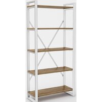 Hype Mebel Стандарт-2 80x200 (белый/дуб галифакс олово)