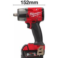 Гайковерт Milwaukee M18 FMTIW2F12-502X 4933478450 (с 2-мя АКБ, кейс) - Превью изображения №4 — Интернет-магазин ПроЗаказ