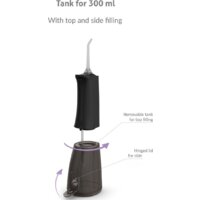 Ирригатор  TrueLife AquaFloss Compact L100 (черный) - Превью изображения №7 — Интернет-магазин ПроЗаказ