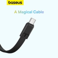 Внешний аккумулятор Baseus Magnetic Fast Charge Power Bank Type-C Edition 30W 10000mAh (черный) - Превью изображения №15 — Интернет-магазин ПроЗаказ
