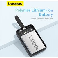 Внешний аккумулятор Baseus Magnetic Fast Charge Power Bank Type-C Edition 30W 10000mAh (черный) - Превью изображения №16 — Интернет-магазин ПроЗаказ