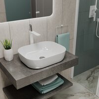 Умывальник D&K Venice DT1020116 (белый) - Превью изображения №2 — Интернет-магазин ПроЗаказ