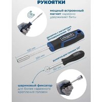 Универсальный набор инструментов Scheppach 38841+2 (216 предметов) - Превью изображения №8 — Интернет-магазин ПроЗаказ