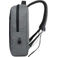 Городской рюкзак Miru Skinny 15.6 MBP-1050 (серый) - Превью изображения №3 — Интернет-магазин ПроЗаказ