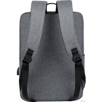 Городской рюкзак Miru Skinny 15.6 MBP-1050 (серый) - Превью изображения №4 — Интернет-магазин ПроЗаказ