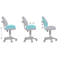 Компьютерное кресло Бюрократ KD-4/MASKARAD (мультиколор) - Превью изображения №6 — Интернет-магазин ПроЗаказ