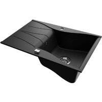 Кухонная мойка Kernau KGS O 6078 1B1D Black Metallic - Превью изображения №2 — Интернет-магазин ПроЗаказ