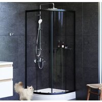 Душевой уголок AM.PM X-Joy Twin Slide W88G-205-080BT64 80x80 - Превью изображения №2 — Интернет-магазин ПроЗаказ