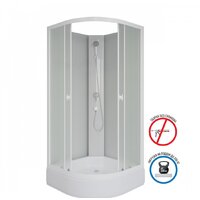 Душевая кабина Niagara Promo P80/26/MT/BK 80x80x195 - Превью изображения №3 — Интернет-магазин ПроЗаказ