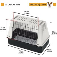 Автобокс Ferplast Atlas Car Mini - Превью изображения №2 — Интернет-магазин ПроЗаказ
