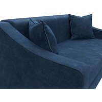 Диван Лига диванов Лига-071 129781 (велюр Brut 11 синий) - Превью изображения №4 — Интернет-магазин ПроЗаказ