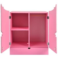 Шкаф для кукол Leader Toys Diamond Star c дизайнерским звездным принтом 74219 (розовый) - Превью изображения №2 — Интернет-магазин ПроЗаказ