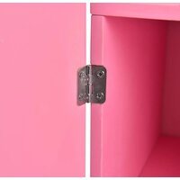Шкаф для кукол Leader Toys Diamond Star c дизайнерским звездным принтом 74219 (розовый) - Превью изображения №6 — Интернет-магазин ПроЗаказ