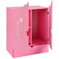 Шкаф для кукол Leader Toys Diamond Star c дизайнерским звездным принтом 74219 (розовый) - Превью изображения №3 — Интернет-магазин ПроЗаказ