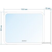 Зеркало Doratiz Ева 100x80 2711.917 - Превью изображения №17 — Интернет-магазин ПроЗаказ