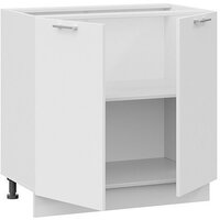 Шкаф напольный Трия Габриэлла 1Н8 (белый/сноу) - Превью изображения №2 — Интернет-магазин ПроЗаказ