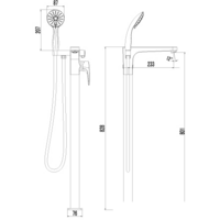 Смеситель Lemark Shift [LM4344C] - Превью изображения №2 — Интернет-магазин ПроЗаказ