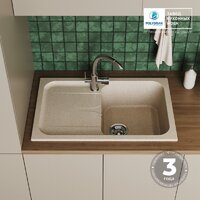 Кухонная мойка Polygran Alto 780 (опал) - Превью изображения №10 — Интернет-магазин ПроЗаказ