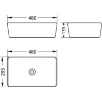 Умывальник Lauter 21674A + Cascade 21СК0655BS - Превью изображения №4 — Интернет-магазин ПроЗаказ