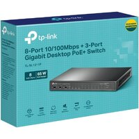 Неуправляемый коммутатор TP-Link TL-SL1311P - Превью изображения №6 — Интернет-магазин ПроЗаказ