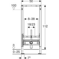 Инсталляция для биде Geberit Duofix 111.510.00.2 - Превью изображения №3 — Интернет-магазин ПроЗаказ