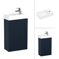  Lauter Тумба под умывальник Из искусственного мрамора Amelia 40 (гранатовый п/мат) - Превью изображения №2 — Интернет-магазин ПроЗаказ