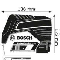 Лазерный нивелир Bosch GCL 2-50 C Professional (с креплением BM 3) [0601066G03] - Превью изображения №2 — Интернет-магазин ПроЗаказ
