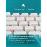 Клавиатура IO by Red Square Type 68 Magnetic g3ms Magnetite Ice (белый) - Превью изображения №10 — Интернет-магазин ПроЗаказ