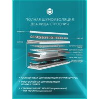 Клавиатура IO by Red Square Type 68 Magnetic g3ms Magnetite Ice (белый) - Превью изображения №8 — Интернет-магазин ПроЗаказ