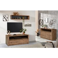 Тумба Рэйгрупп Bromo ТК-09 2Y 130x54x51 ТВ-08 VL (дуб веллингтон) - Превью изображения №9 — Интернет-магазин ПроЗаказ