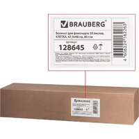 Бумага для флипчарта BRAUBERG 128645 (20 листов, клетка) - Превью изображения №3 — Интернет-магазин ПроЗаказ