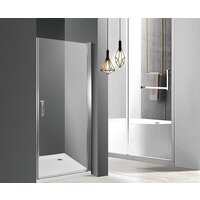 Душевая дверь Roxen Astra 580110-80B (черный/прозрачное) - Превью изображения №2 — Интернет-магазин ПроЗаказ