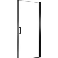 Душевая дверь Roxen Astra 580110-80B (черный/прозрачное) - Превью изображения №4 — Интернет-магазин ПроЗаказ