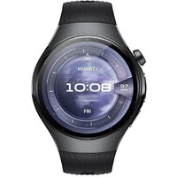 Умные часы Huawei Watch 5 46 мм (черный, с черным силиконовым ремешком, международная версия) - Превью изображения №3 — Интернет-магазин ПроЗаказ