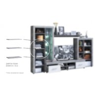 Стенка Империал Джерси (ателье светлый) - Превью изображения №9 — Интернет-магазин ПроЗаказ