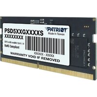 Оперативная память Patriot Signature Line 32ГБ DDR5 SODIMM 5600 МГц PSD532G56002S - Превью изображения №4 — Интернет-магазин ПроЗаказ