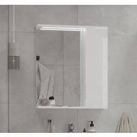  Volna Шкаф с зеркалом Lake 60 R (белый) - Превью изображения №3 — Интернет-магазин ПроЗаказ