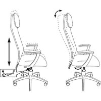 Офисное кресло Бюрократ KB-8 TW-01 TW-11 (черный) - Превью изображения №6 — Интернет-магазин ПроЗаказ