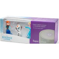 Умная колонка Яндекс Станция Мини (белый) + 3 игрушки Холодное сердце - Превью изображения №9 — Интернет-магазин ПроЗаказ