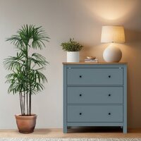 Комод Mio Tesoro Сага 2.08.02.020.16 (темно-бирюзовый/ясень) - Превью изображения №3 — Интернет-магазин ПроЗаказ